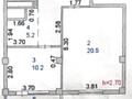 2-комнатная квартира · 53 м² · 8/9 этаж, Азильхан Нуршаихов 10, блок 1, 2 — Сыганак за 28.8 млн ₸ в Астане, Нура р-н — фото 9