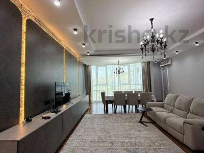 4-комнатная квартира · 155.1 м² · 19/22 этаж, Достык 160 — Жолдасбекова за 138 млн ₸ в Алматы, Медеуский р-н