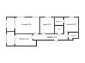 3-комнатная квартира · 84.2 м² · 2/6 этаж, улица Гашека 7 за 67 млн ₸ в Костанае — фото 20