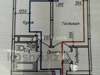 1-комнатная квартира · 42.37 м² · 9/9 этаж, ул. Тунтубаева 19 за 42 млн ₸ в Алматы, Ауэзовский р-н