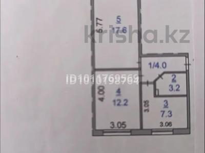 2-бөлмелі пәтер · 44.3 м² · 2/5 қабат, ул. Сагадата Нурмагамбетова 12, бағасы: 24 млн ₸ в Костанае