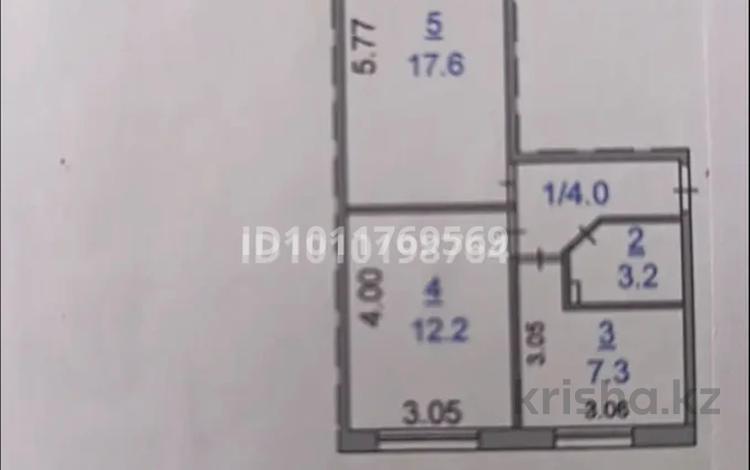 2-бөлмелі пәтер · 44.3 м² · 2/5 қабат, ул. Сагадата Нурмагамбетова 12, бағасы: 24 млн ₸ в Костанае — фото 2