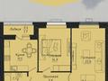 2-комнатная квартира · 62.7 м² · 10/12 этаж, Улы дала 40 за 34.5 млн ₸ в Астане, Нура р-н — фото 13