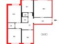 4-комнатная квартира · 76.5 м² · 7/9 этаж, мкр Юго-Восток, проспект Республики за 28.5 млн ₸ в Караганде, Казыбек би р-н — фото 21