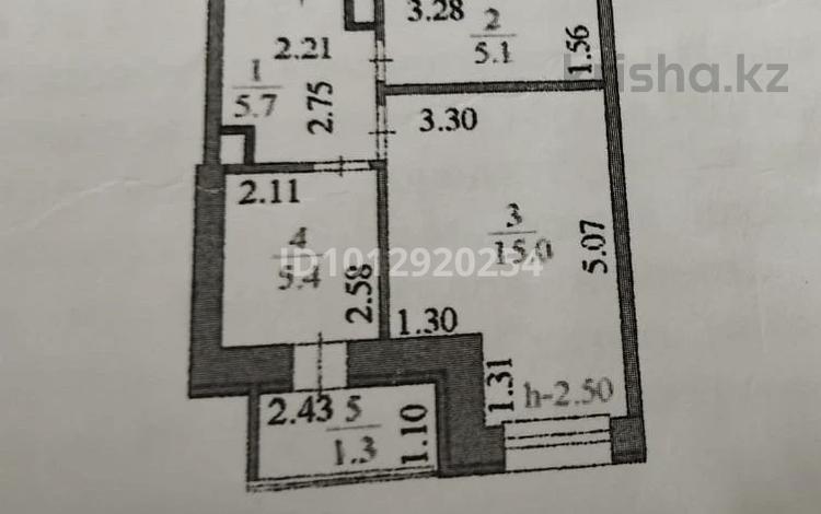1-бөлмелі пәтер · 33 м² · 4/9 қабат, Карасай Батыра 22а, бағасы: 16 млн ₸ в Астане, р-н Байконур — фото 2