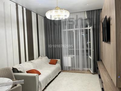 2-бөлмелі пәтер · 45 м² · 2/9 қабат, Шәмші Қалдаяқова 25, бағасы: 300 000 ₸ в Астане, Сарайшык р-н