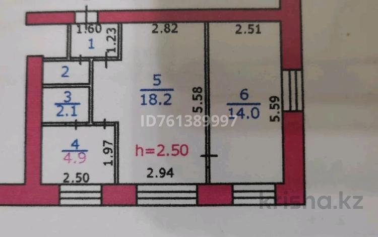 2-бөлмелі пәтер · 49 м² · 1/4 қабат, Островского 69, бағасы: 6 млн ₸ в Риддере — фото 2