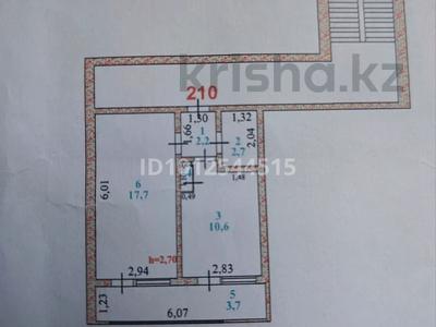 1-бөлмелі пәтер · 37 м² · 2/5 қабат, проспект Каныша Сатпаева 4А, бағасы: 9 млн ₸ в Атырау, мкр Авангард-4