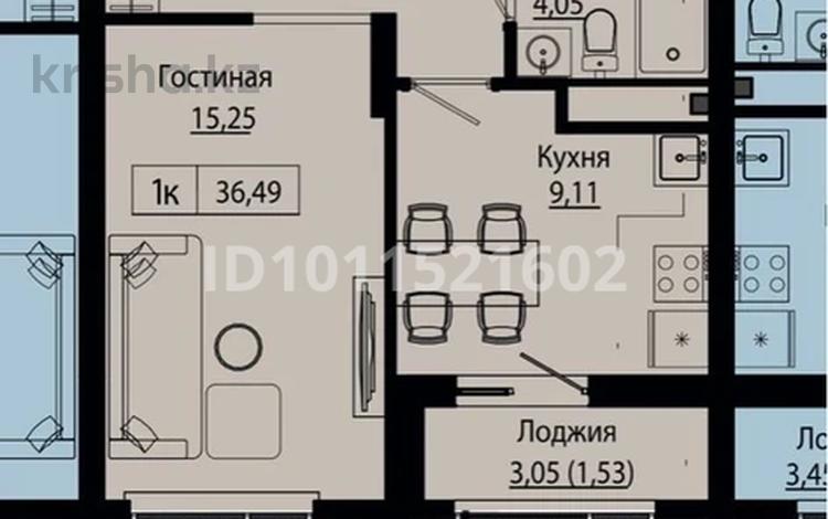 1-бөлмелі пәтер · 36 м² · 8/9 қабат, Улы Дала 28 — Улы Дала-Туран, бағасы: ~ 23.7 млн ₸ в Астане, Нура р-н — фото 18