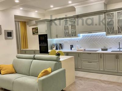 3-комнатная квартира · 97.7 м² · 7/16 этаж, Гагарина 124 — Абая за 93 млн 〒 в Алматы, Бостандыкский р-н