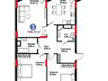 3-комнатная квартира · 108 м² · 7/9 этаж, Турар Рыскулов 18а — Касенова за 82 млн ₸ в Астане — фото 4
