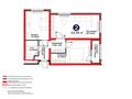 2-комнатная квартира · 63.48 м² · 5/9 этаж, Е 511 улица 36 — С РЕМОНТОМ,НОВЫЙ ДОМ за 39 млн ₸ в Астане, Есильский р-н