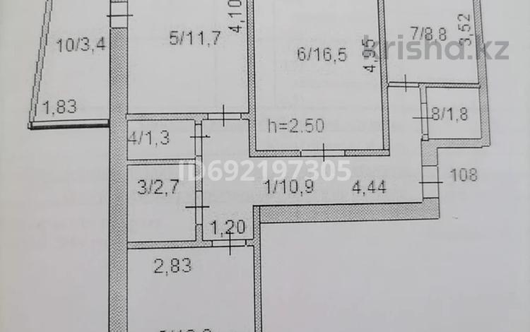 3-комнатная квартира, 71.5 м², 9/9 этаж, Сункар 5