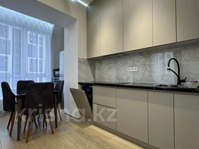 2-комнатная квартира, 55 м², 3/20 этаж помесячно, Гагарина 310 за 500 000 〒 в Алматы, Бостандыкский р-н