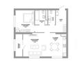 2-комнатная квартира · 59.4 м², ул. Райымбека, 210/8 за ~ 45.1 млн ₸ в Алматы — фото 3