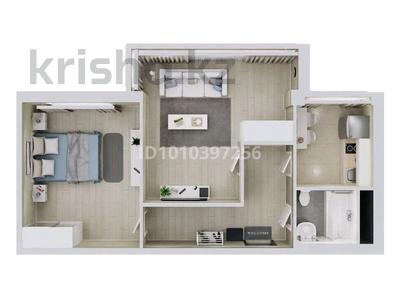 2-бөлмелі пәтер · 51 м² · 9/10 қабат, Бозарық ш/а 3195/1 — Автоцон, бағасы: 16 млн ₸ в Шымкенте, Абайский р-н