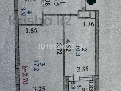 1-комнатная квартира · 37.7 м² · 7/12 этаж, Бокейхана 40 за 28.5 млн ₸ в Астане, Есильский р-н