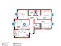 4-комнатная квартира · 106 м², Калдаякова за 47.3 млн ₸ в Шымкенте, Туран р-н