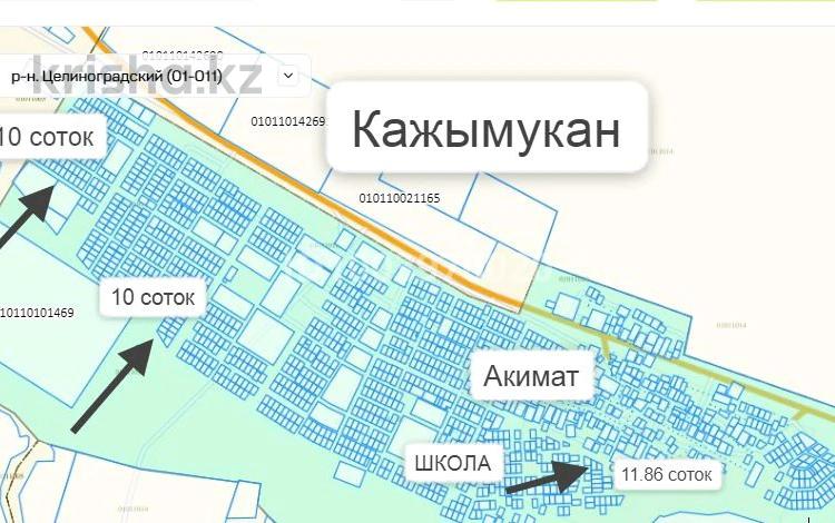Жер телімі · 10 сотық, Кажымукан, бағасы: 2.5 млн ₸ — фото 3