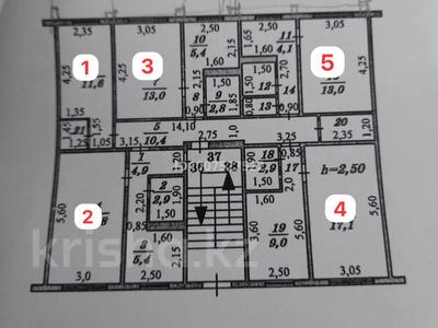 5-комнатная квартира · 200 м² · 1/5 этаж, Центр 4мкр 2 — Городской Акимат за ~ 1.2 млн 〒 в Жанатасе