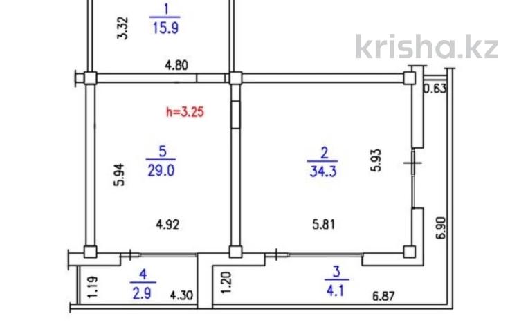 3-бөлмелі пәтер · 108 м² · 5/5 қабат, Акселеу Сейдембек 105/6, бағасы: 65 млн ₸ в Алматы — фото 2