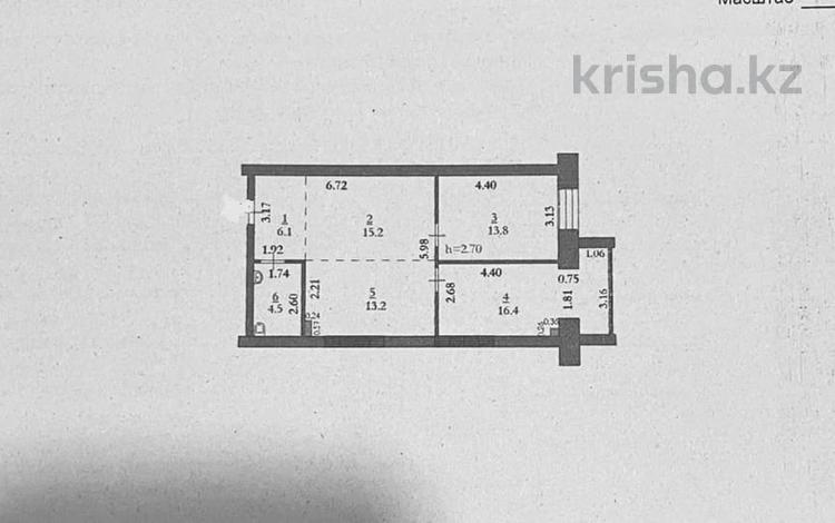 3-комнатная квартира, 69.2 м², 7/7 этаж, мкр. Алтын орда за 26 млн 〒 в Актобе, мкр. Алтын орда — фото 2