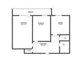 2-комнатная квартира · 50.6 м² · 3/9 этаж, 9-й микрорайон за 19.5 млн ₸ в Костанае — фото 13