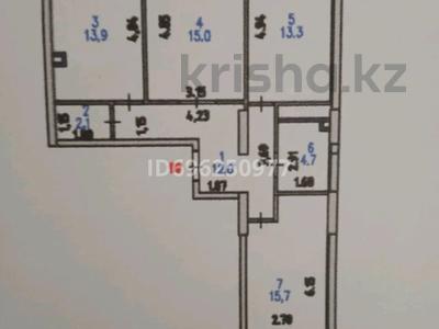 3-бөлмелі пәтер · 77.7 м² · 2/9 қабат, Е429 6 — Чингиз Айтматова и Кайым Мухамедханова, бағасы: 37 млн 〒 в Астане, Нура р-н