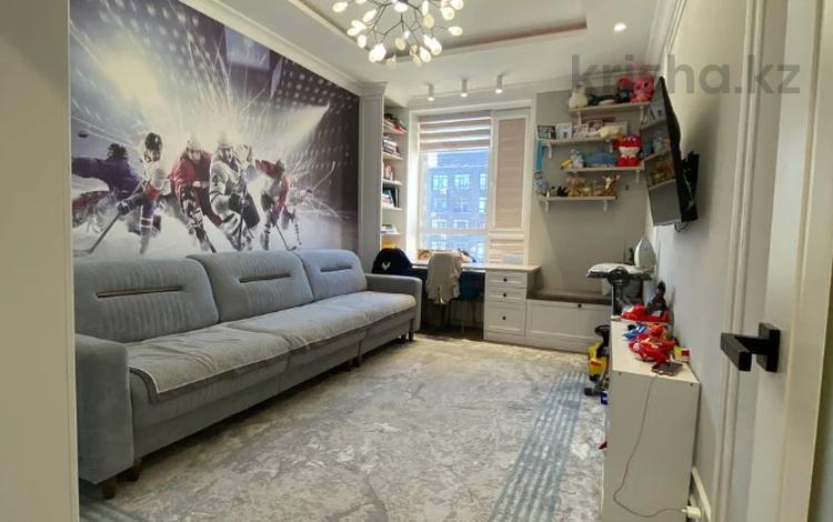 3-комнатная квартира · 75 м² · 7/9 этаж, Шоссе Коргалжын 15/1 за 46.6 млн ₸ в Астане, Нура р-н — фото 2
