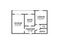 2-бөлмелі пәтер · 51 м² · 2/9 қабат, Темирбаева 14, бағасы: 23 млн ₸ в Костанае — фото 2
