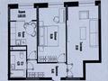 2-комнатная квартира · 59 м² · 19/19 этаж, Бухар жырау 12/1 за 39 млн ₸ в Астане, Есильский р-н
