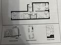 3-бөлмелі пәтер · 71.4 м² · 6/9 қабат, мкр Нуркент, Турара Рыскулова, бағасы: 52 млн ₸ в Алматы, Алатауский р-н