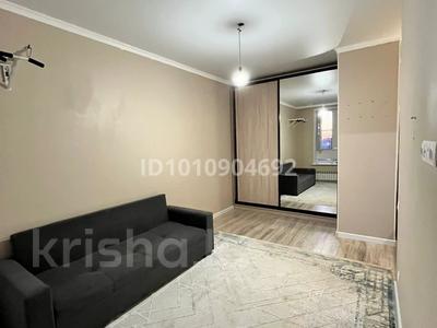 1-комнатная квартира · 34 м² · 9/9 этаж, Шоссе Коргалжын 15/1 — КазГЮА, Жас ұлан за 195 000 〒 в Астане, Нура р-н