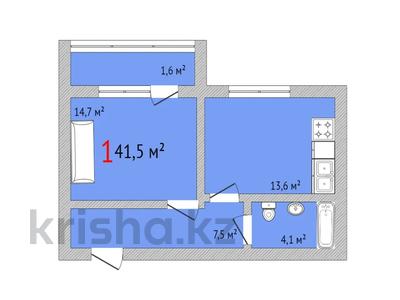 1-комнатная квартира, 41.5 м², 3/5 этаж, Дорожная 3 за ~ 11.2 млн 〒 в 