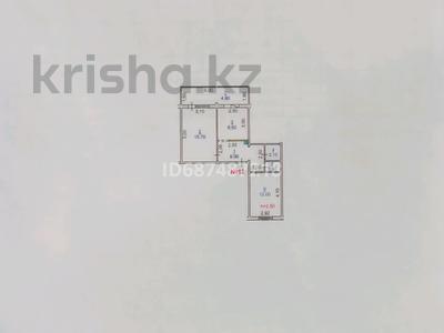 2-комнатная квартира, 53.5 м², 2/4 этаж, Тонкуруш 11 — Проспект Жамбыла Азербаева за 11.5 млн 〒 в Таразе