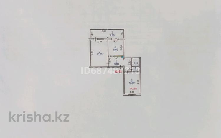 2-комнатная квартира, 53.5 м², 2/4 этаж, Тонкуруш 11 — Проспект Жамбыла Азербаева за 11.5 млн 〒 в Таразе — фото 3
