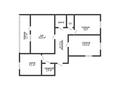 3-комнатная квартира · 79.1 м² · 8/9 этаж, Герасимова 7 за 37 млн ₸ в Костанае — фото 2