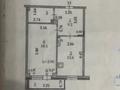 1-бөлмелі пәтер · 45.4 м² · 2/6 қабат, 12 ш/а., Бөгенбай батыр 32 — Мечта технодом, бағасы: 14.5 млн ₸ в Актобе, мкр 12