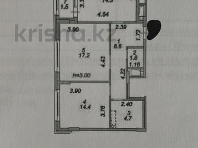 2-комнатная квартира · 62.7 м² · 7/16 этаж, Туран 39 за 51 млн ₸ в Астане, Нура р-н