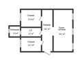 Отдельный дом · 3 комнаты · 85.4 м² · 4 сот., Шолохова 1 за 45 млн ₸ в Атырау — фото 20