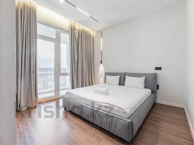 2-комнатная квартира · 55 м² · 17/17 этаж, Радостовца 280 — Находится возле ТРЦ Мега за 35 000 ₸ в Алматы, Бостандыкский р-н