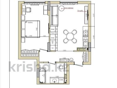 2-бөлмелі пәтер · 51 м² · 7/16 қабат, Тауелсиздик 38/4 — Б. Момышулы, бағасы: 32 млн ₸ в Астане