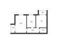 2-бөлмелі пәтер · 73.7 м² · 8/9 қабат, Серкебаева 33, бағасы: ~ 29.5 млн ₸ в Кокшетау — фото 2