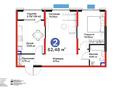 2-комнатная квартира · 62.48 м² · 2/9 этаж, мкр Акжар, Белжайлау 47а за 55 млн ₸ в Алматы, Наурызбайский р-н