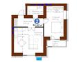 2-бөлмелі пәтер · 54.32 м², Е 915 12, бағасы: ~ 38.9 млн ₸ в Астане, Есильский р-н — фото 3