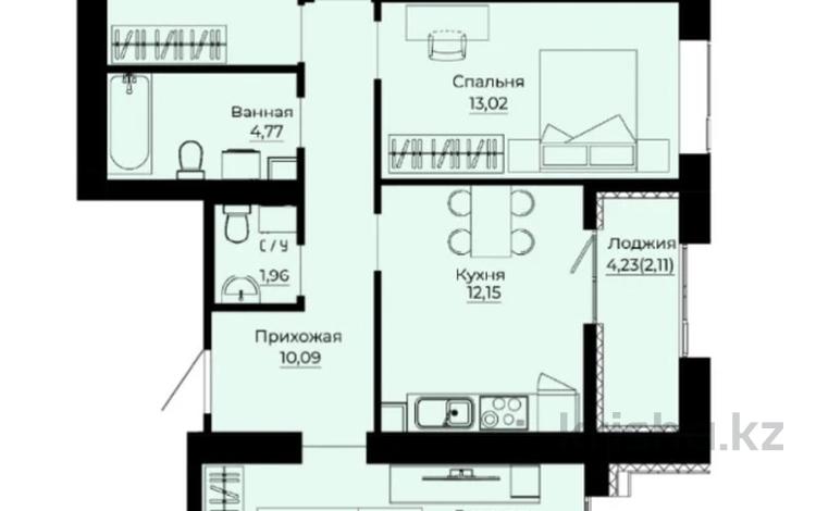 4-бөлмелі пәтер · 94.8 м², Сыганак 12, бағасы: ~ 49.8 млн ₸ в Астане, Нура р-н — фото 6