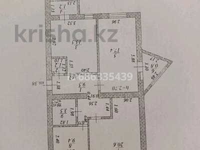 3-комнатная квартира, 77.1 м², 4/5 этаж, 22-й мкр 2 — Воинской части. за 12.6 млн 〒 в Актау, 22-й мкр