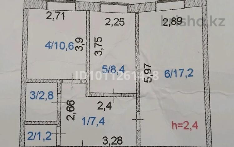 2-комнатная квартира · 48 м² · 1/6 этаж, назарбаева 2г за 14 млн ₸ в Кокшетау — фото 2