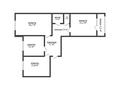 3-бөлмелі пәтер · 65.6 м² · 4/5 қабат, 7-й Микрорайон, бағасы: 29.7 млн ₸ в Костанае — фото 17