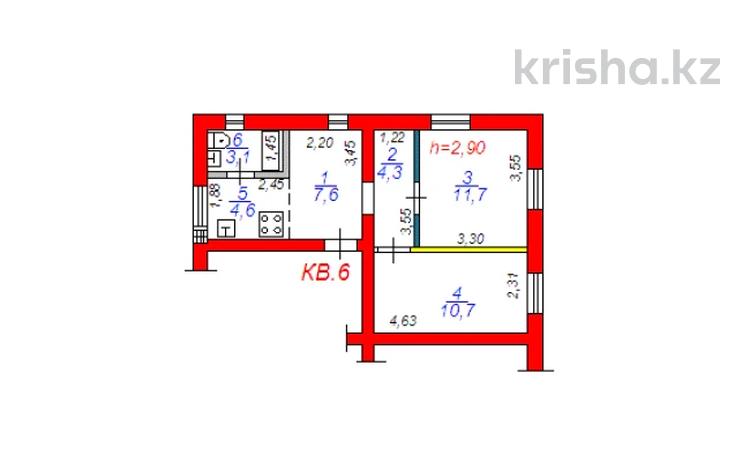 3-комнатная квартира · 42 м² · 1/2 этаж, Суюнбая 377 — Элеватор за 25 млн ₸ в Алматы, Турксибский р-н — фото 24